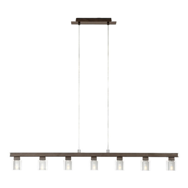 Corpuri de iluminat moderne Lustra 7X40W  G9  Brun Antic  'Tenno' Eglo 85129