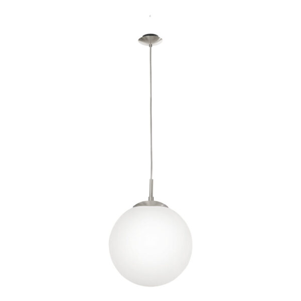 Pendul EGLO RONDO 85263 - E27 1X60W D300mm - Alb