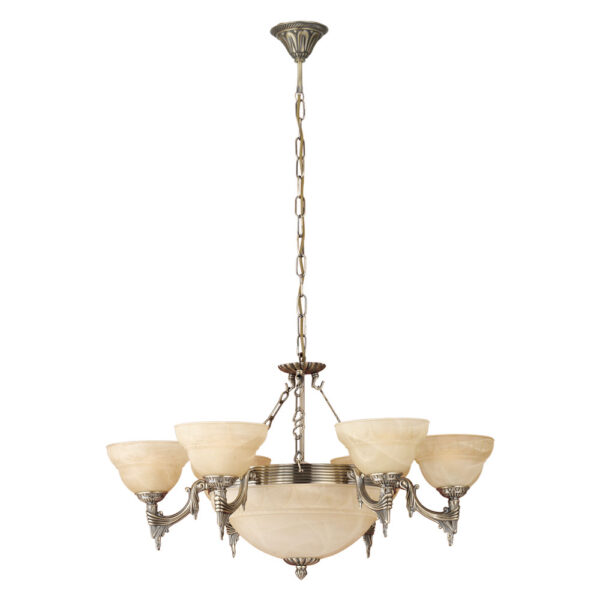 Candelabru EGLO MARBELLA 85858 - E14 9X60W D740mm - Sampanie