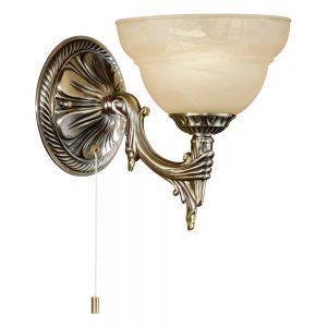 Aplica EGLO MARBELLA 85859 - E14 1X40W - Sticla alabastru - Maro