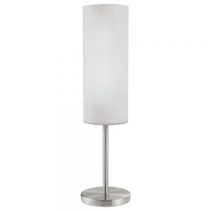 Veioza EGLO TROY 3 85981 - E27 1X40W D105mm - Sticla satinata - Nichel Mat