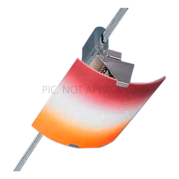 Corpuri de iluminat pe cabluri Spot 1X40W G9  Rosu-Orange  Power Line Eglo 86219