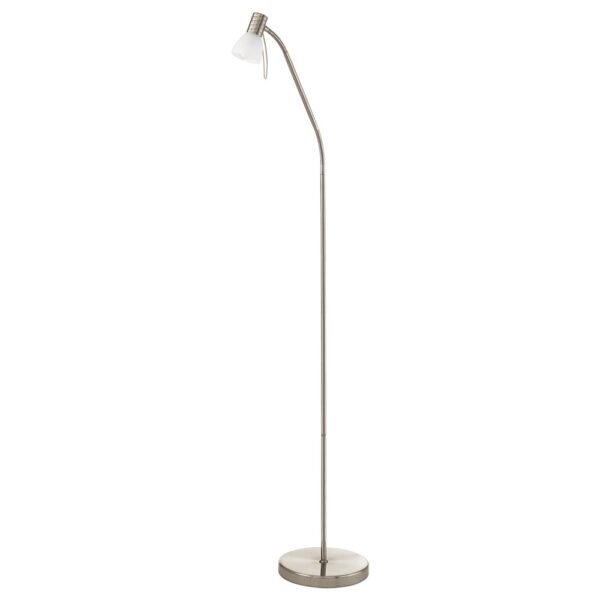 Lampi de podea Lampadar 1 Bec E14  Nichel Mat 'Prince 1 Eglo 86431