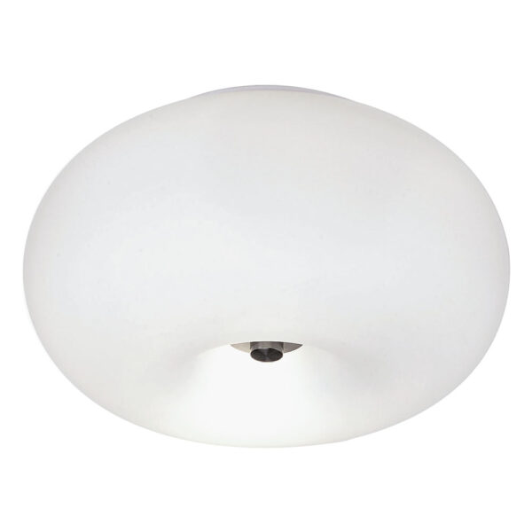 Plafoniera EGLO OPTICA 86811 - E27 2X60W D280mm - Sticla opal mat - Nichel Mat