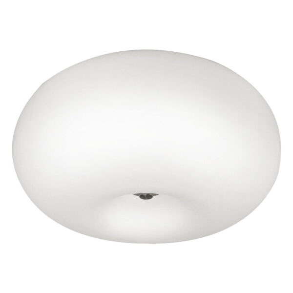 Plafoniera EGLO OPTICA 86812 - E27 2X60W D350mm - Sticla opal mat - Nichel Mat