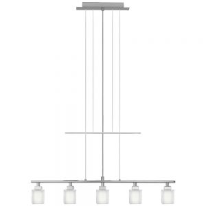 Corpuri de iluminat moderne Lustra 5X40W  G9  Crom  'Tanga' Eglo 86901