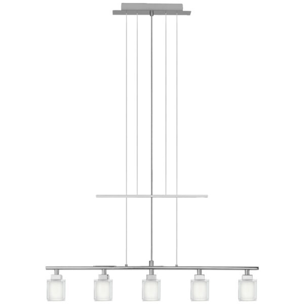 Corpuri de iluminat moderne Lustra 5X40W  G9  Crom  'Tanga' Eglo 86901