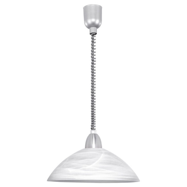 Pendul EGLO LORD 2 87008 - E27 1X60W D360mm - Alb