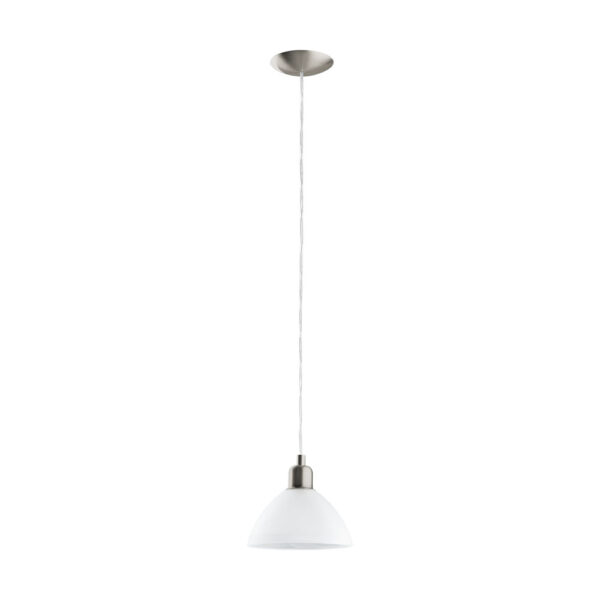 Pendul EGLO BRENDA 87054 - E27 1X60W D195mm - Alb