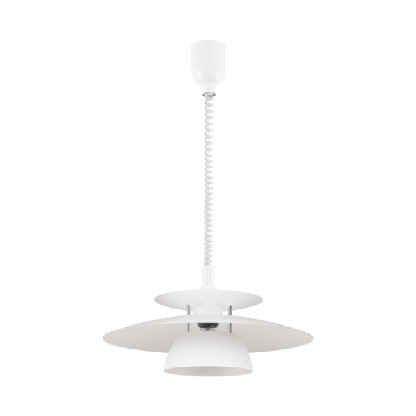 Pendul EGLO BRENDA 87055 - E27 1X60W D430mm - Alb