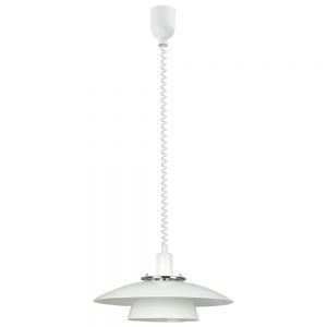 Corpuri de iluminat interior Pendul 1 Bec E27  Macara  Alb-Crom 'Bren Eglo 87057