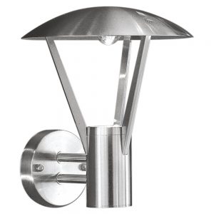Corpuri de iluminat exterior Aplica-1 Gu10 Inox 'Roofus' Eglo 87095