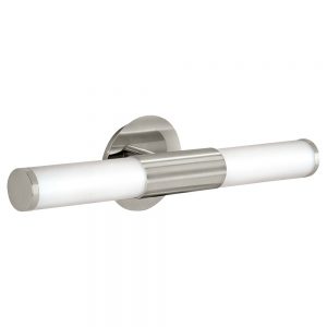 Aplica baie EGLO PALMERA 87222 - E14 2X40W IP44 - Sticla opal mat - Nichel Mat