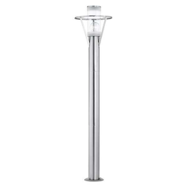 Corpuri de iluminat exterior Stalp  1X100W E27 H1000 Inox 'Belfast' Eglo 88117