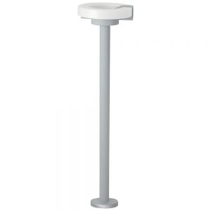 Corpuri de iluminat exterior Stalp  1X22W T5 H1000 Argintiu 'Roi' Eglo 88157