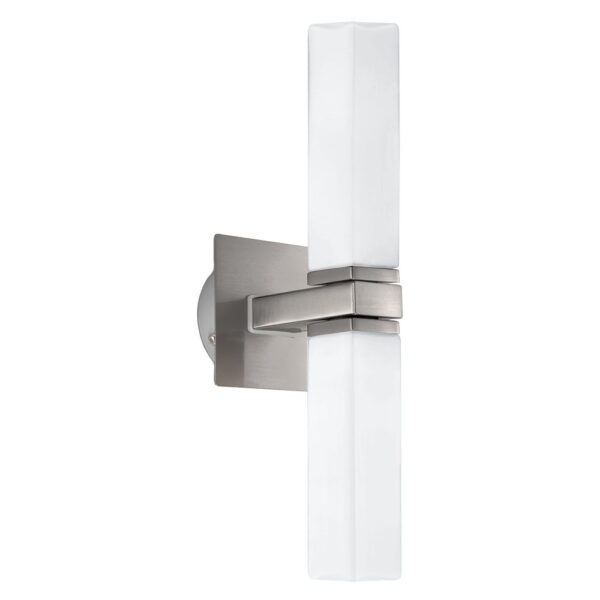 Aplica baie EGLO PALERMO 88284 - G9 2X33W IP44 - Sticla opal mat - Nichel Mat