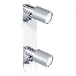 Iluminat Sina Aplica 2X9W Gu10 Aluminiu-Crom'Sines' Eglo 88378