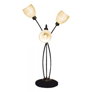 Corpuri de iluminat Veioza 3X40W G9 Antic-Brun-Auriu 'Davoli Eglo 88461