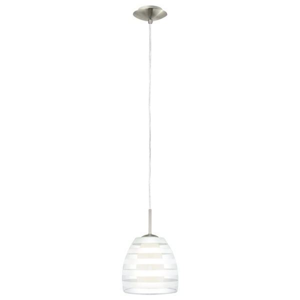 Corpuri de iluminat interior Pendul 1 Bec E27 Nichel Mat 'Fargo' Eglo 88853