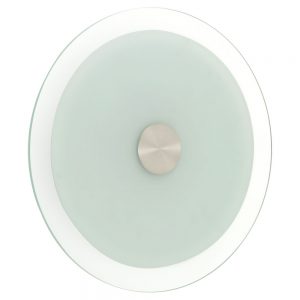 Aplice iluminat Plafoniera 1X22W Rotunda Alb Transp-'Hebe' Eglo 88937