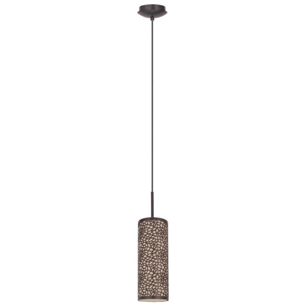 Corpuri de iluminat interior Pendul 1 Bec E27 Maro 'Almera' Eglo 89112