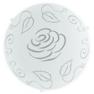 Plafoniera EGLO MARS 1 89238 - E27 1X60W D250mm - Sticla satinata - Alb