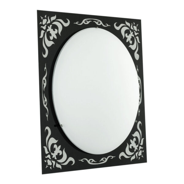 Aplice iluminat Plafoniera 1X100W L-L305X305 Negru'Scalea' Eglo 89262