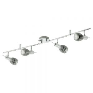 Spoturi iluminat Sina 4X7W E14 R50 Crom Argintiu 'Spico' Eglo 89591