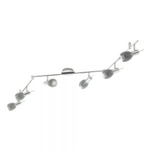 Spoturi iluminat Sina 6X7W E14 R50 Crom Argintiu 'Spico' Eglo 89592