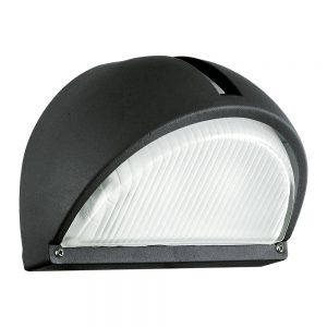 Aplica exterior EGLO ONJA 89767 - E27 1X60W IP44 - Sticla - Negru