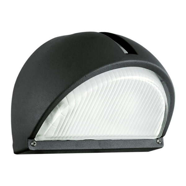 Aplica exterior EGLO ONJA 89767 - E27 1X60W IP44 - Sticla - Negru