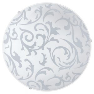 Plafoniera EGLO SCALEA 1 90043 - E27 1X60W D315mm - Sticla satinata - Alb