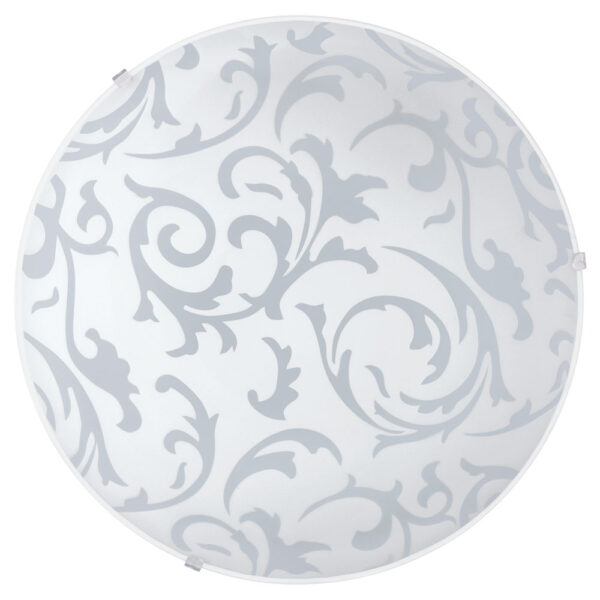 Plafoniera EGLO SCALEA 1 90043 - E27 1X60W D315mm - Sticla satinata - Alb