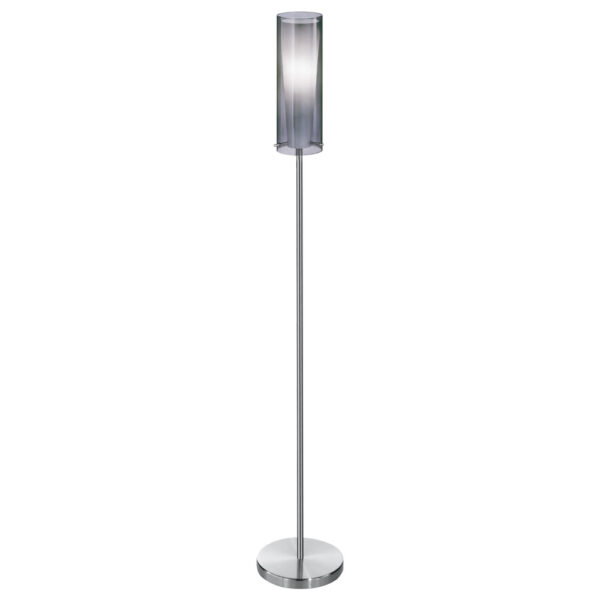 Lampi de podea Lampadar 1 Bec E27 Nichel Mat-Fumuriu 'P Eglo 90309