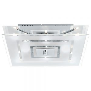 Aplice iluminat Aplica Plaf 8X20W Crom-Sat-Transp'Genua 1' Eglo 90692
