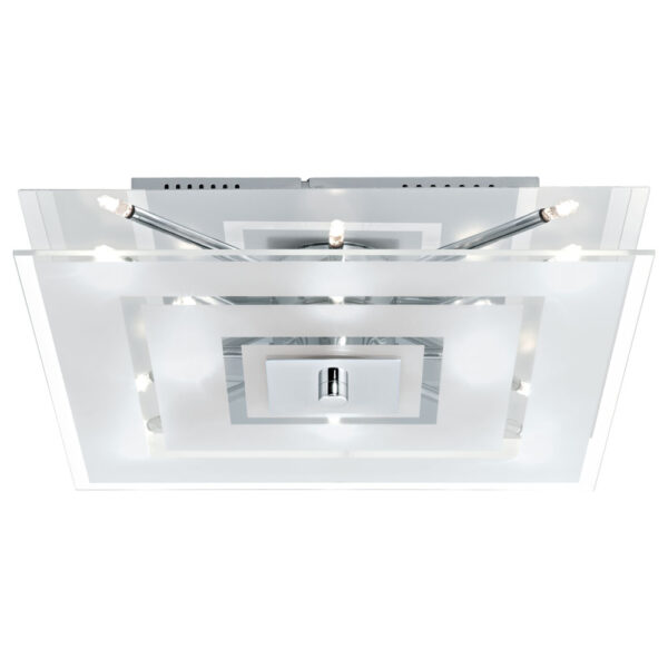 Aplice iluminat Aplica Plaf 8X20W Crom-Sat-Transp'Genua 1' Eglo 90692