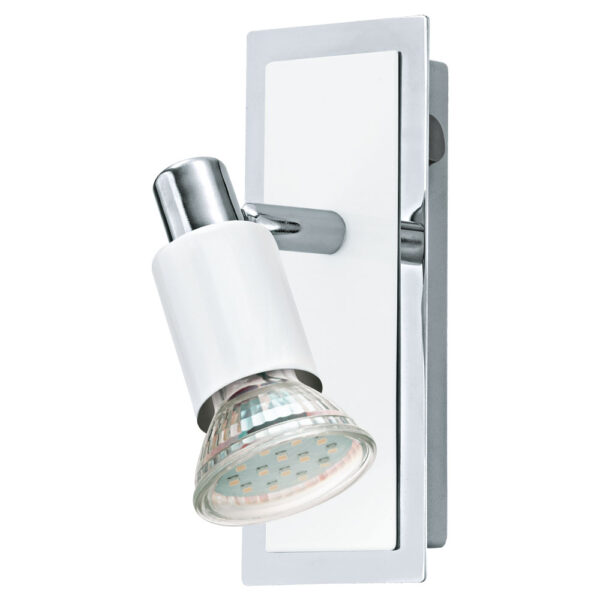 Spoturi iluminat Spot 1 Bec Gu10 Led Cu Intrerupator Crom Eglo 90831