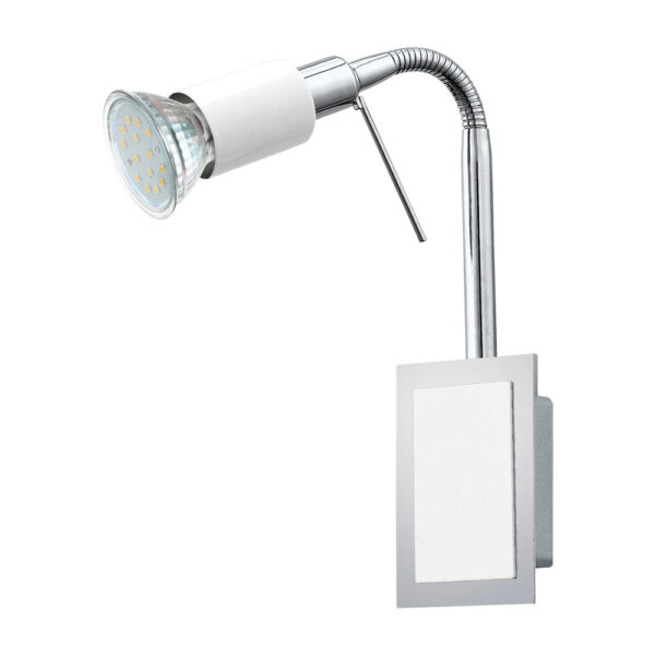 Spoturi iluminat Aplica 1 Bec Gu10 Led Orientabila Crom-A Eglo 90832