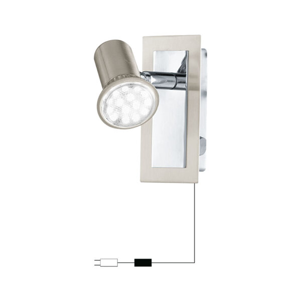 Spoturi iluminat Wl-1 Nickel-M-Chrom 'Rottelo' Eglo 90914F