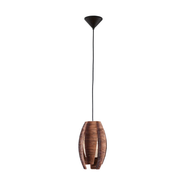 Iluminat Vintage Pendul 1 Bec E27 Maro 'Mongu' Eglo 91008