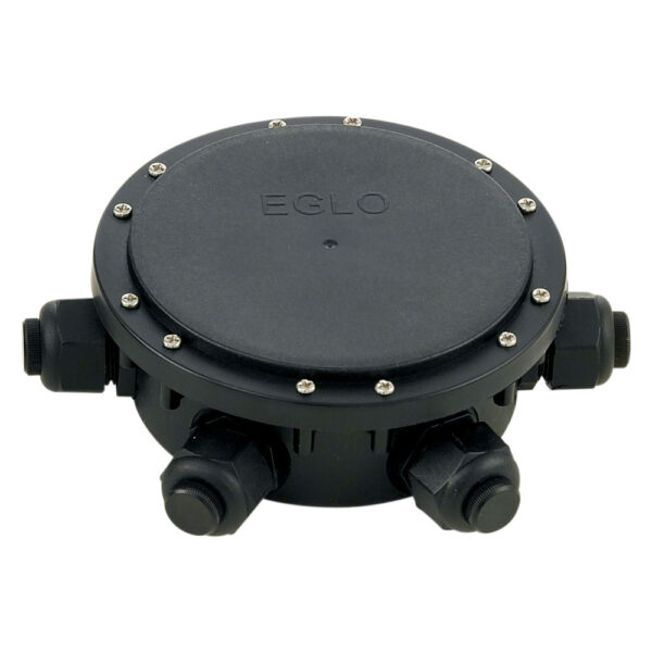 Doza ramificatie 6 fire EGLO CONNECTOR BOX 91207 - IP68 D155mm - Negru