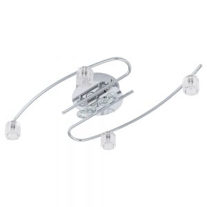 Aplice iluminat Nv-Dl-6 G4 Chrom-Klar-Kristal 'Virgo' Eglo 91219