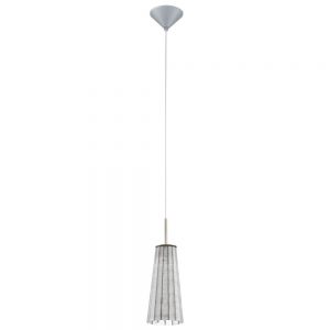 Corpuri de iluminat interior Pendul-Lustra 1X60W E27 Nich-Mat Gri 'Lila' Eglo 91278