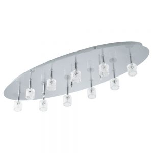 Corpuri de iluminat moderne Nv-Dl-13 G4 10W Chrom-Klar-Sat 'Stelaria Eglo 91394