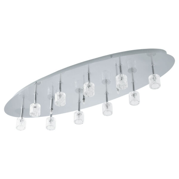 Corpuri de iluminat moderne Nv-Dl-13 G4 10W Chrom-Klar-Sat 'Stelaria Eglo 91394