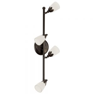Spoturi iluminat Sina-4X40W Brun-Alb 'Daniele' Eglo 91429