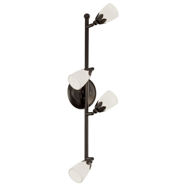 Spoturi iluminat Sina-4X40W Brun-Alb 'Daniele' Eglo 91429