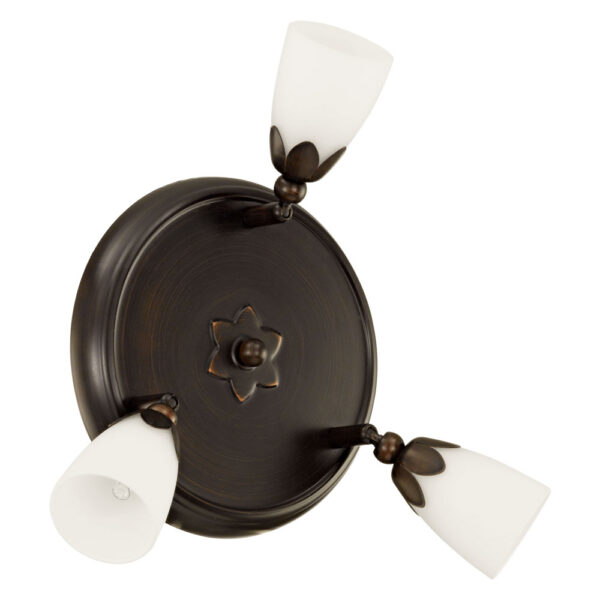 Spoturi iluminat Plafoniera 3X40W Brun-Alb 'Daniele' Eglo 91431