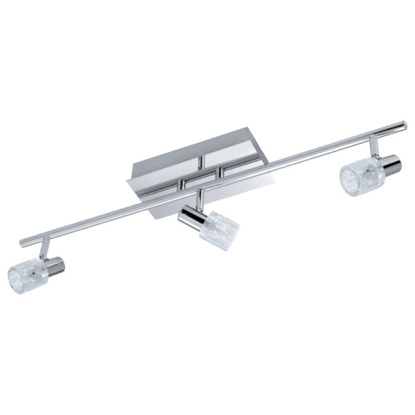 Spoturi iluminat Sina-3X20W Traf Crom-Clar-Satin'Edina' Eglo 91469