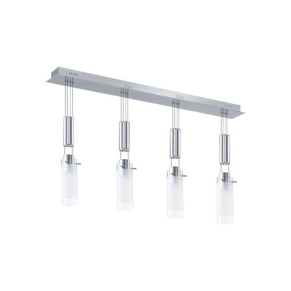 Corpuri de iluminat interior Lustra 4 Becuri Led Crom 'Aggius' Eglo 91546